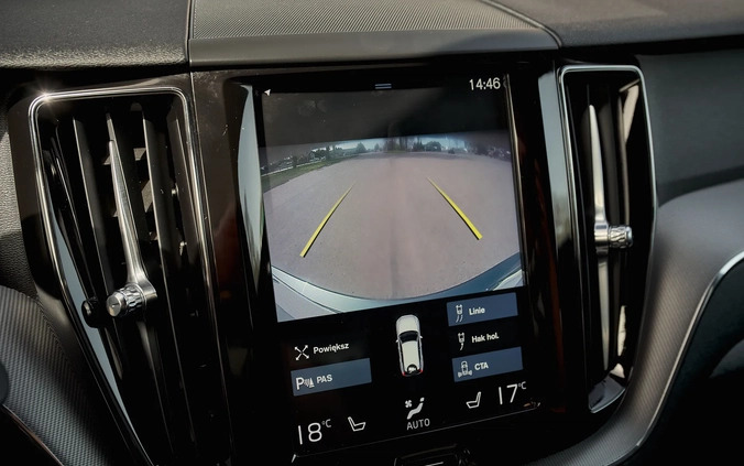 Volvo XC 60 cena 105800 przebieg: 181000, rok produkcji 2018 z Polanów małe 631